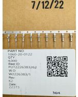 1060-20-0122 - Stamped & Formed Pin - Size 20 - 16-22 AWG