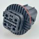 1-2405028-1 TE NTSEAL 26 Pin Receptacle Housing Black A Key Original in Stock