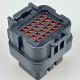 1473416-1 TE SUPERSEAL 26 Pin Plug Housing Black IP67	Original in Stock