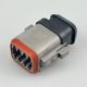 DT06-08SA-CE04 DEUTSCH DT Series 8 Pin Gray Plug XCAP A Key Original in Stock