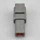 DTM04-2P DEUTSCH DTM Series 2 Pin Receptacle Gray Original in Stock