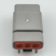 DTM06-3S TE DEUTSCH DTM Series 3 Pin Gray Plug Housing Original in Stock