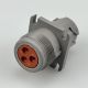 HD10-3-96P DEUTSCH HD10 Series 3 Pin Receptacle Gray 13A Original in Stock