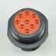 HD10-9-1939PE-B022 | 9-Way Black J1939 Receptacle (Enhanced Seal) | Original Deutsch