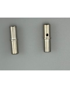 0462-203-08141 - Solid Socket - Size 8 - 8-10 AWG, 60 Amps, Nickel Plated